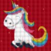 Unicorn pixel art